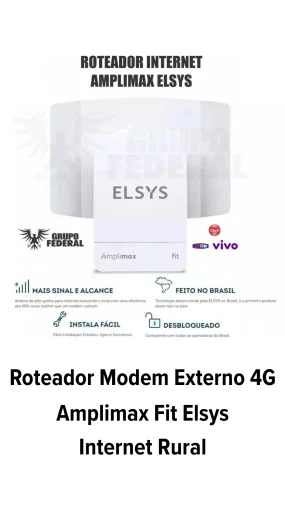 Roteador Modem Amplimax